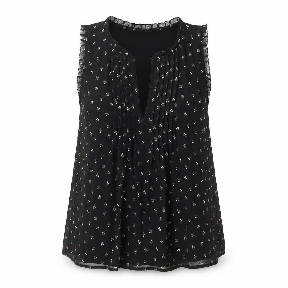 Womens UK Size XS Abercrombie & Fitch Black Cotton Tank