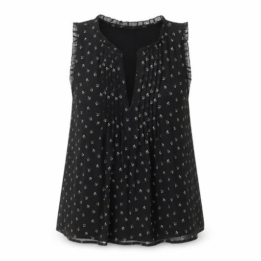 Womens UK Size XS Abercrombie & Fitch Black Cotton Tank