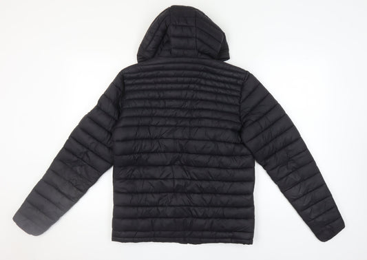 SoulCal & Co Men's Black Puffer Jacket S