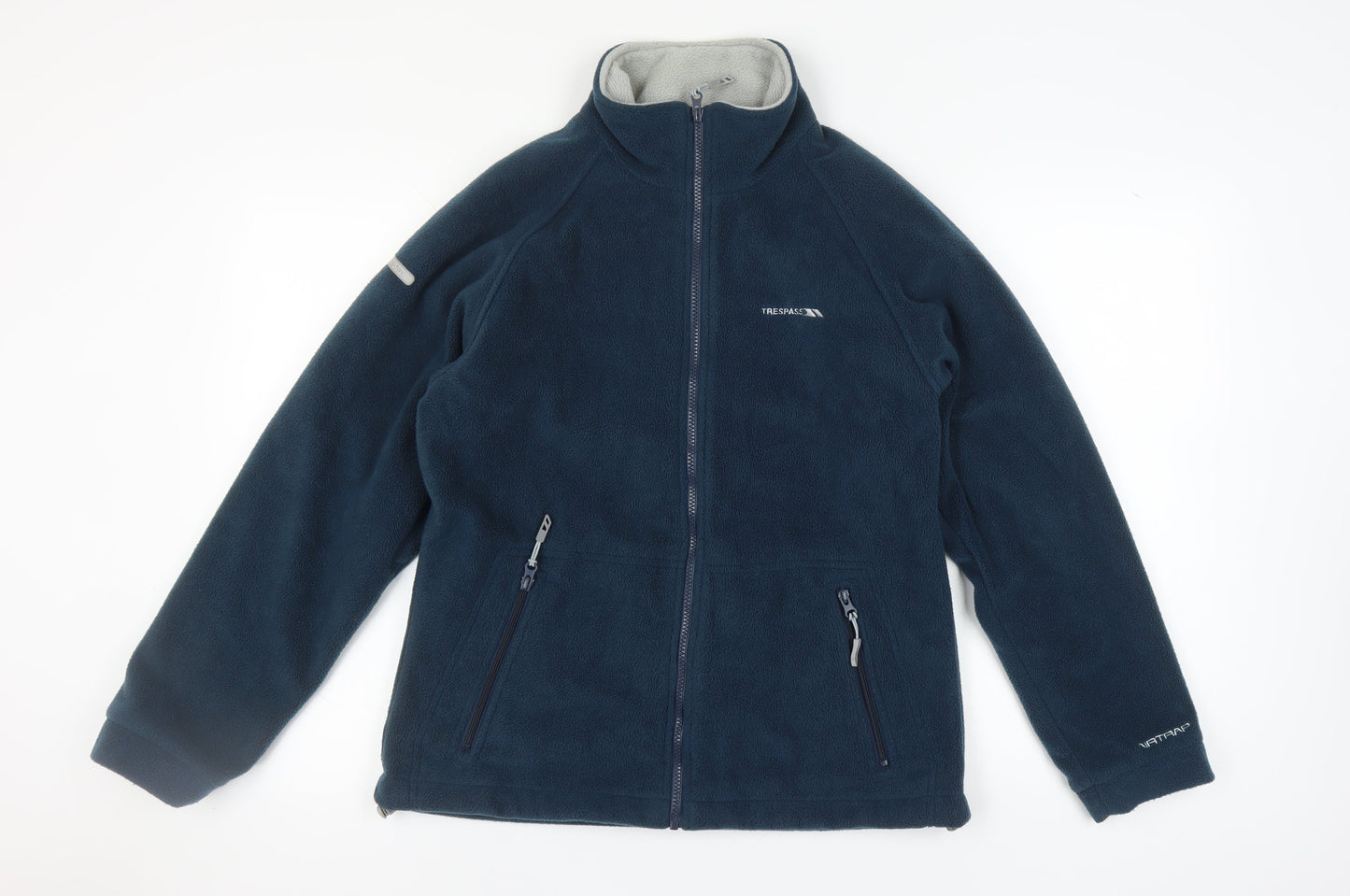 Trespass Men's Blue Fleece Jacket L Full Zip Casual