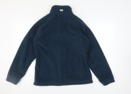 Trespass Men's Blue Fleece Jacket L Full Zip Casual