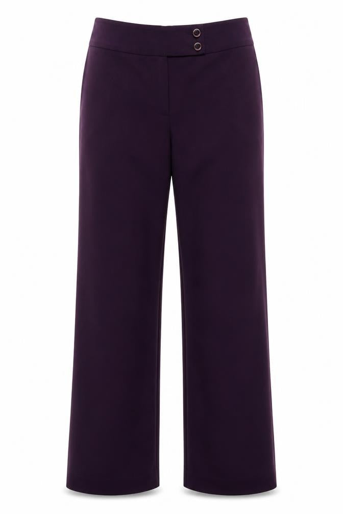 Planet Women's Purple Trousers, Size 8, Classic Workwear
