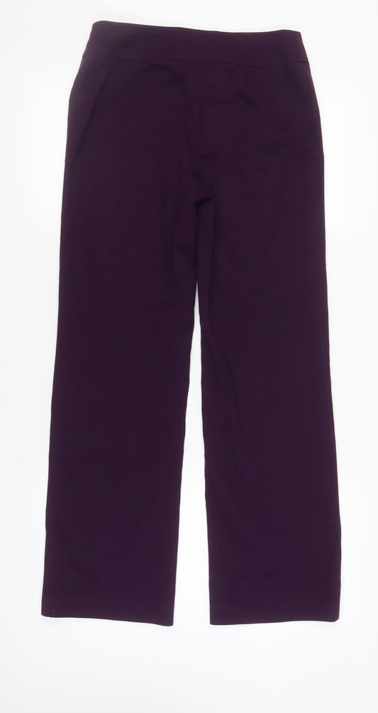 Planet Women's Purple Trousers, Size 8, Classic Workwear