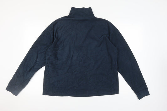 Trespass Men's Blue Pullover Fleece Sweatshirt L
