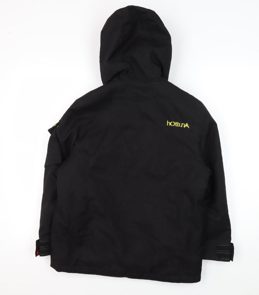Hot Tuna Boys Black Jacket 7-8 Years Waterproof