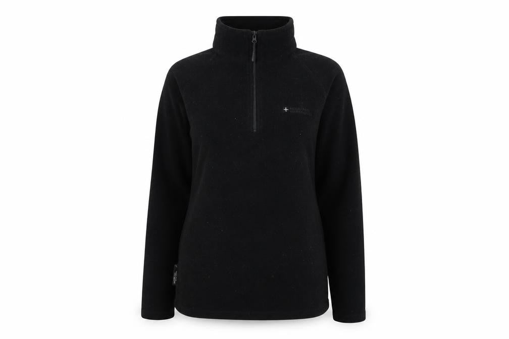 Womens UK 6 Regular Mountain Warehouse Black Pullover Sweatshirt