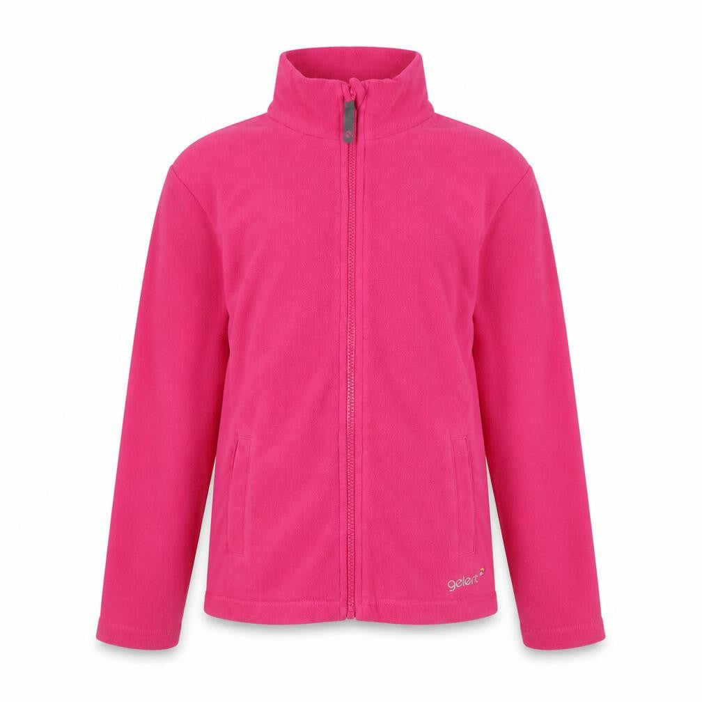 Gelert Girls Pink Fleece Jacket, 11-12 Years, Full Zip, Activewear
