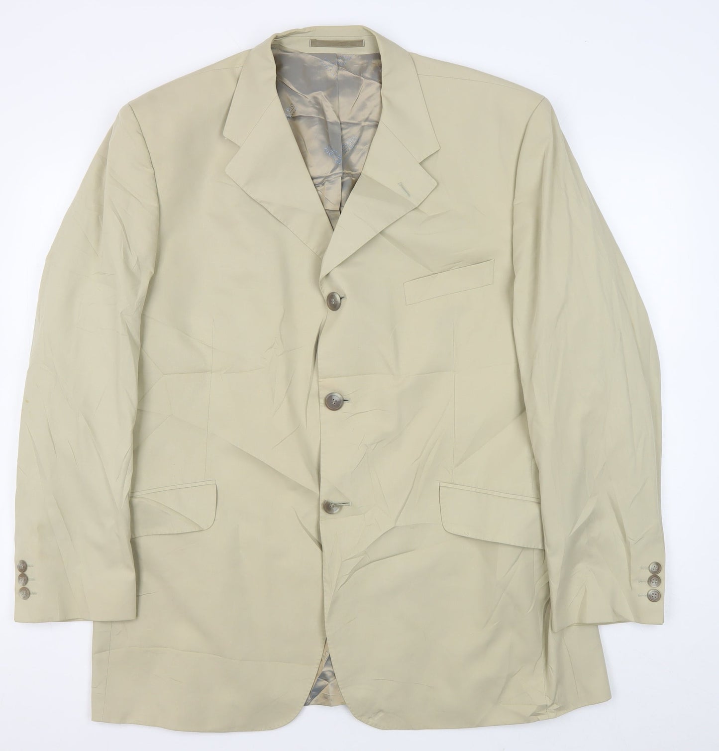 STVDIO Jeff Banks Men's Beige Blazer Size 44