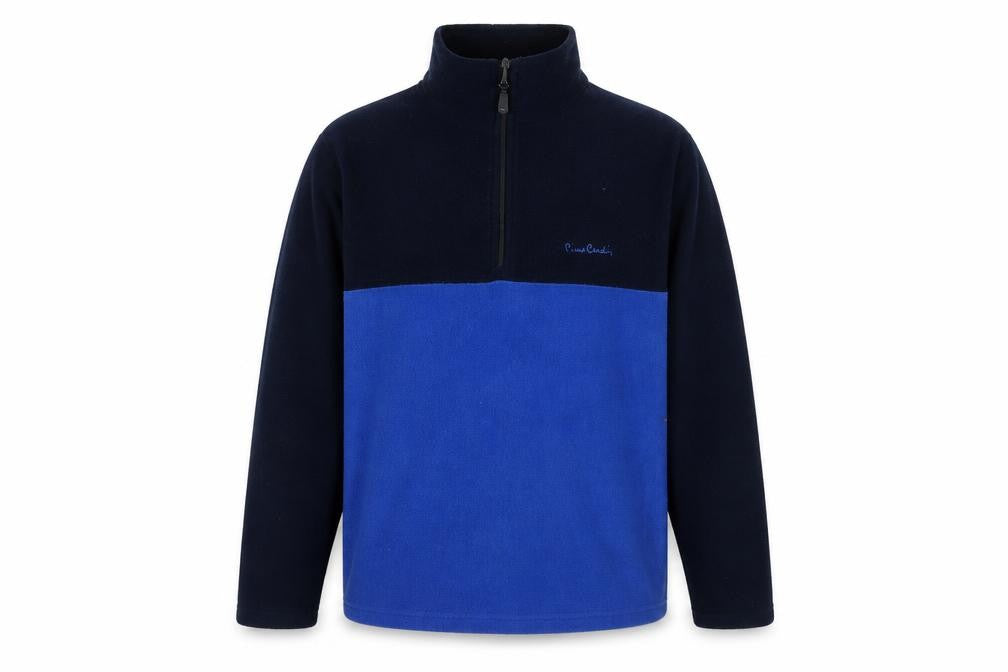 Mens UK S Regular Pierre Cardin Blue Pullover Sweatshirt