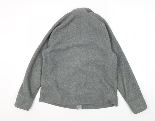 Marks and Spencer Women's Grey Herringbone Jacket Size 14