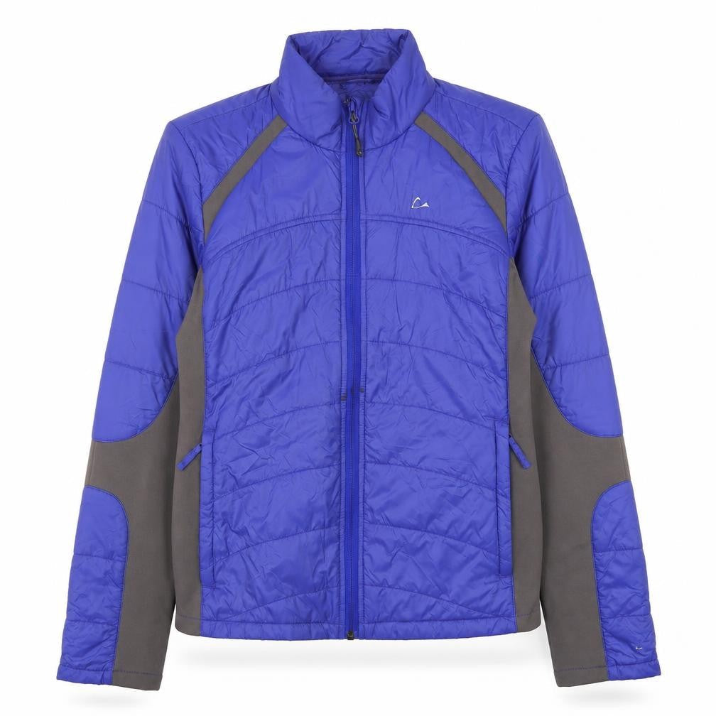 Front view of Laikus Women's Blue Basic Jacket - Medium
