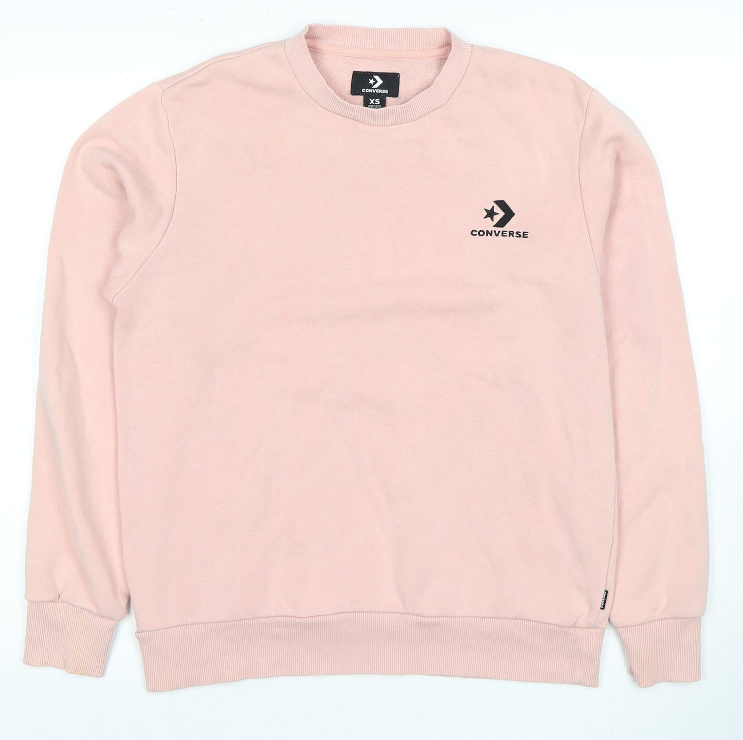 Converse Women's Pink XS Pullover Sweatshirt