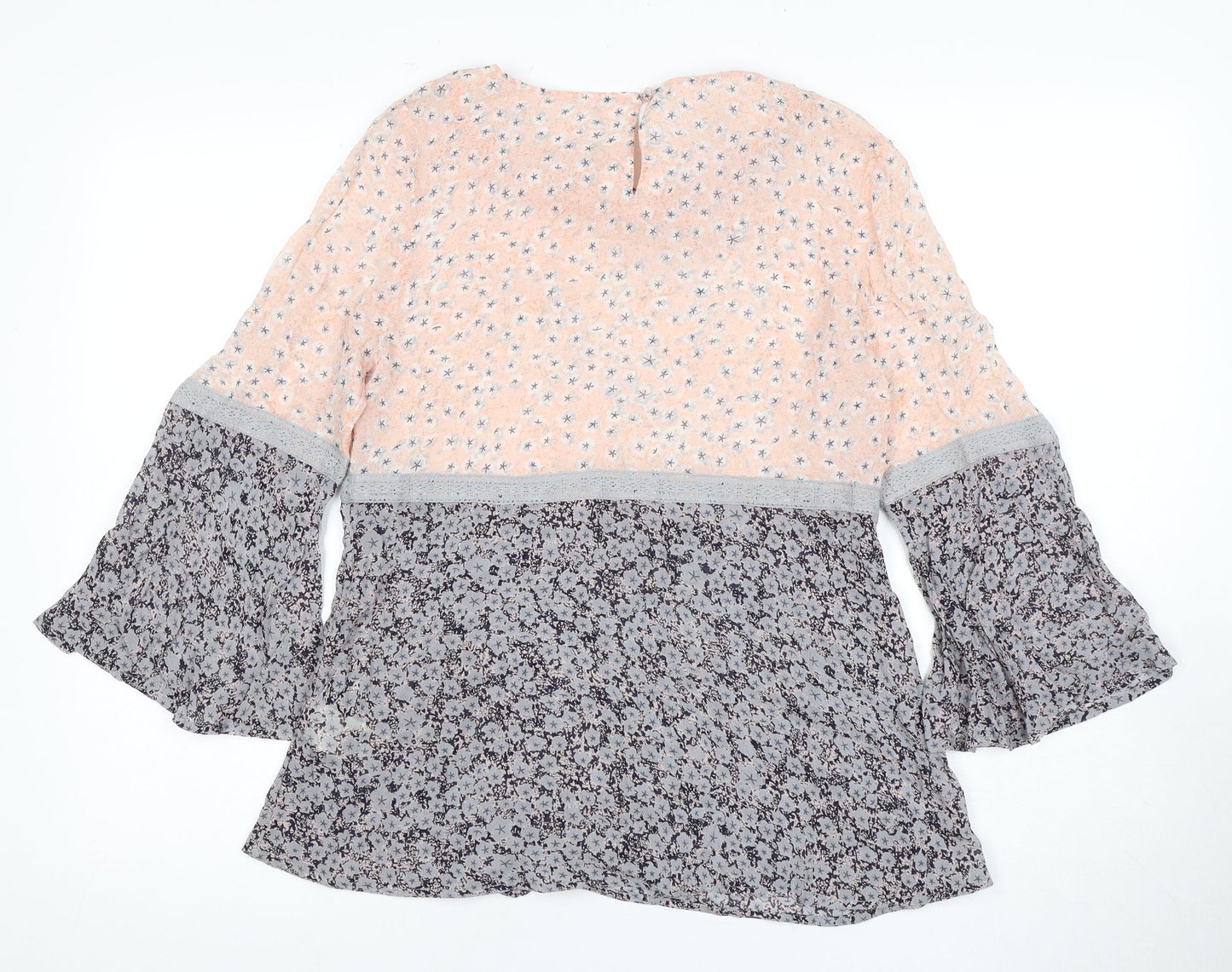 Warehouse Women's Multicoloured Floral Blouse UK 8