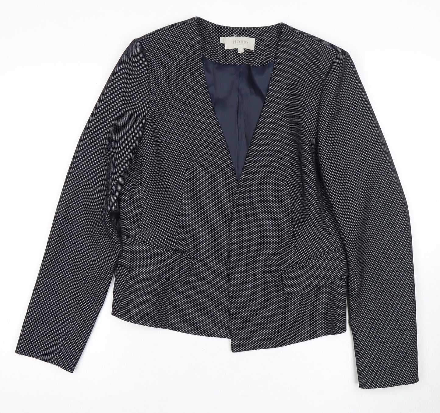 Hobbs Women's Black Blazer UK 14 Regular Fit
