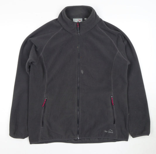 Peter Storm Women's Black Fleece Jacket - Size 14