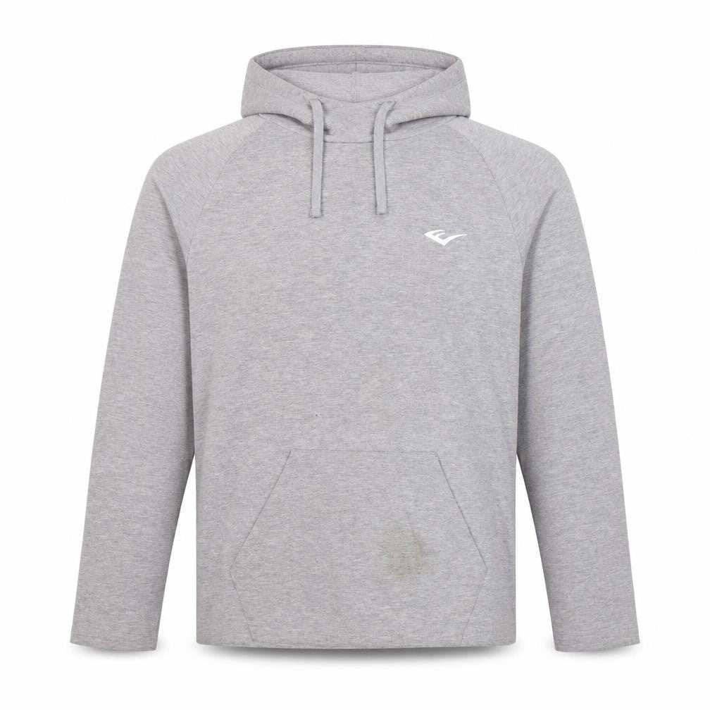 Mens UK L Regular Everlast Grey Pullover Hoodie