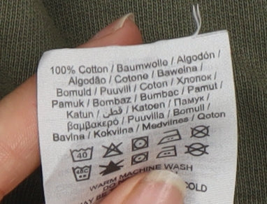 Jack & Jones Men's Green Pullover Sweatshirt, Size: L