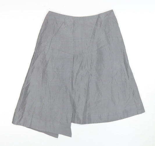 Calvin Klein Women's Grey Midi Skirt Size 12