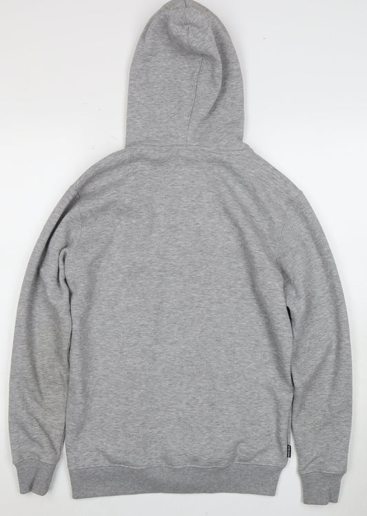 Gym King Men's Grey Full Zip Hoodie S