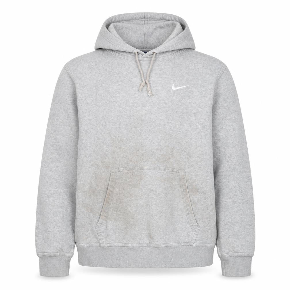 Mens UK M Regular Nike Grey Pullover Hoodie