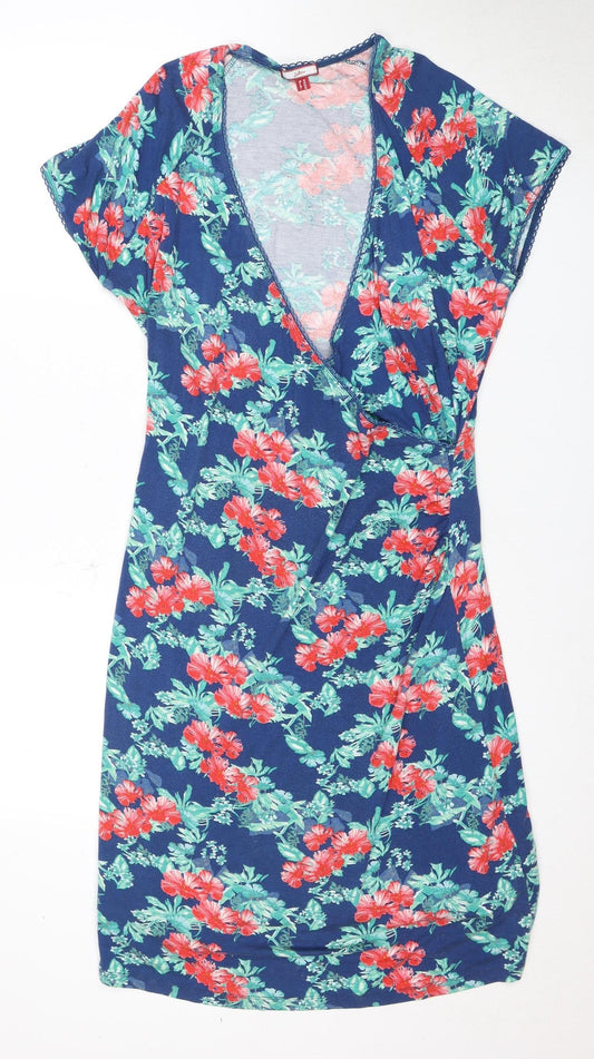 Joe Browns Women's Multicoloured Floral Bodycon Dress Size 18