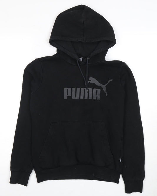 Puma Men's Black Pullover Hoodie - M