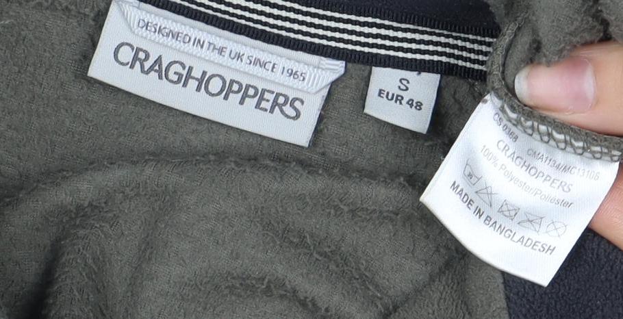 Craghoppers Men's Green S Fleece Pullover Sweatshirt