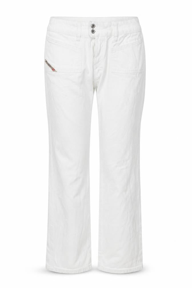 Diesel Women's White Straight Jeans Size 2