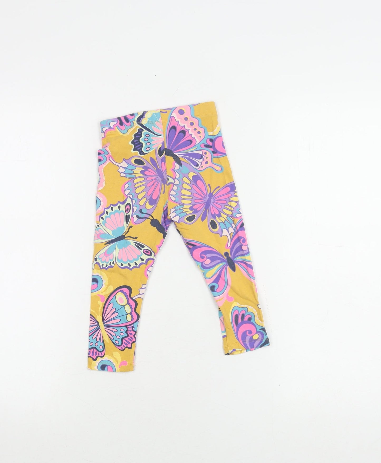 Next Girls Multicoloured Butterfly Leggings 2 Years