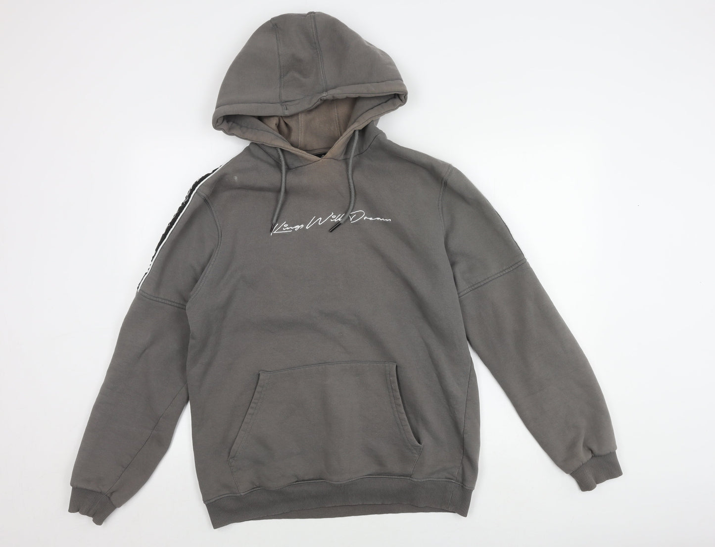 Kings Will Dream Men's Grey Logo Pullover Hoodie L