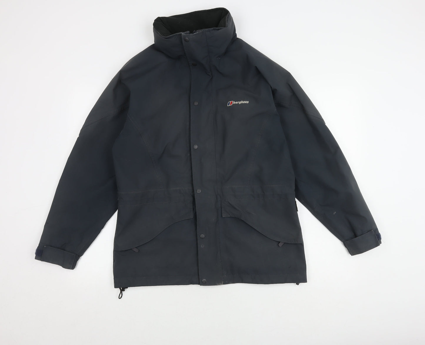 Berghaus Women's Black Waterproof Rain Coat, Size 10