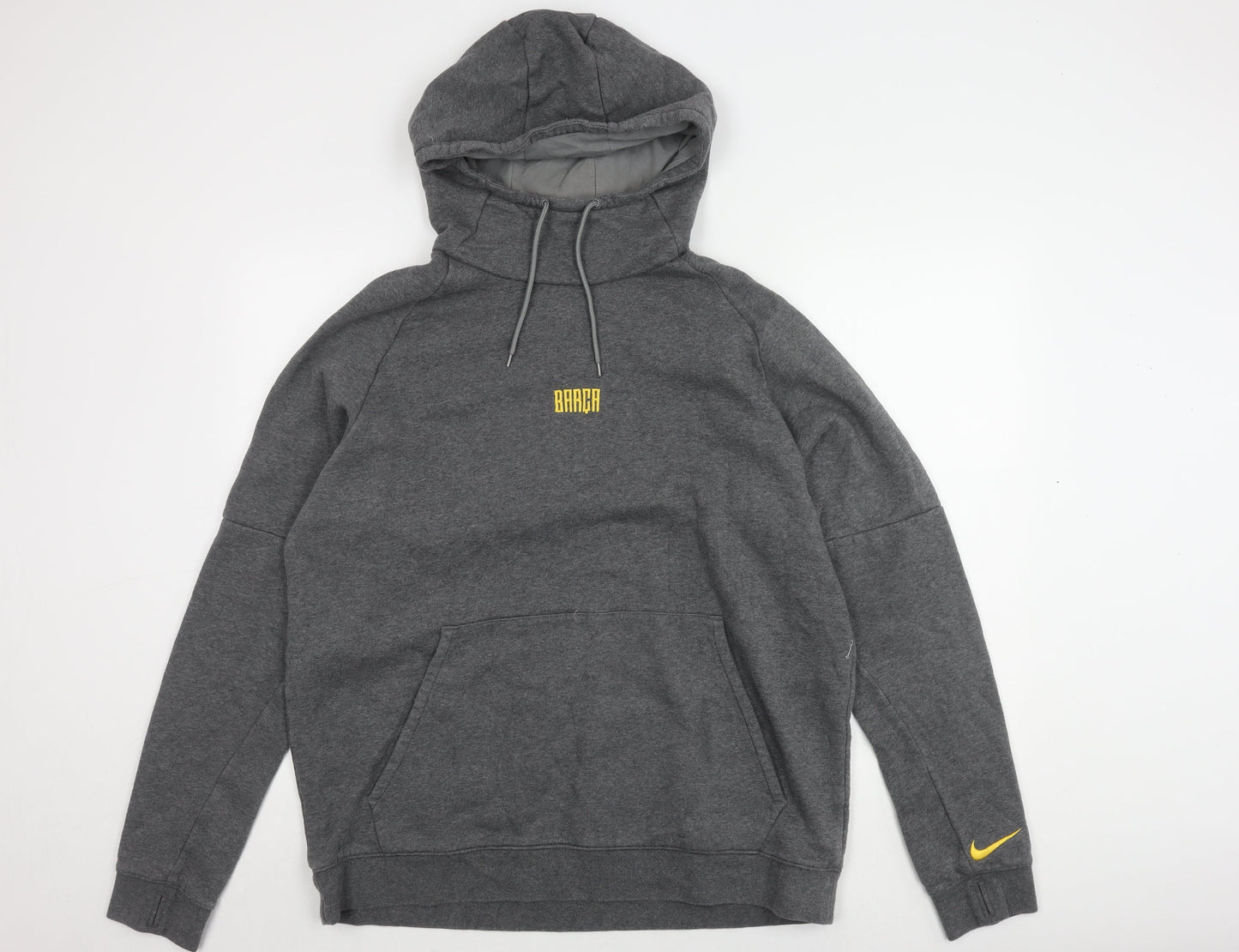 Nike Men's Grey Pullover Hoodie XL