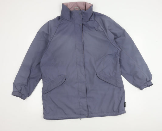 Regatta Women's Blue Hooded Jacket Size 14