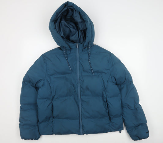 Everlast Women’s Blue Puffer Jacket, Size 10, Winter Style
