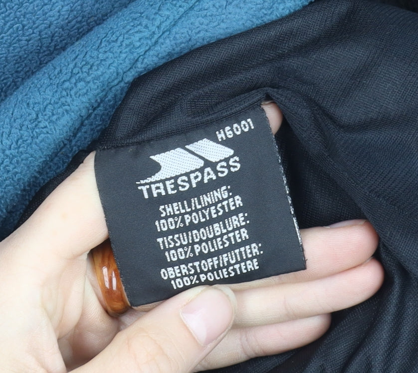 Trespass Men's Blue Fleece Jacket, Medium, Breathable