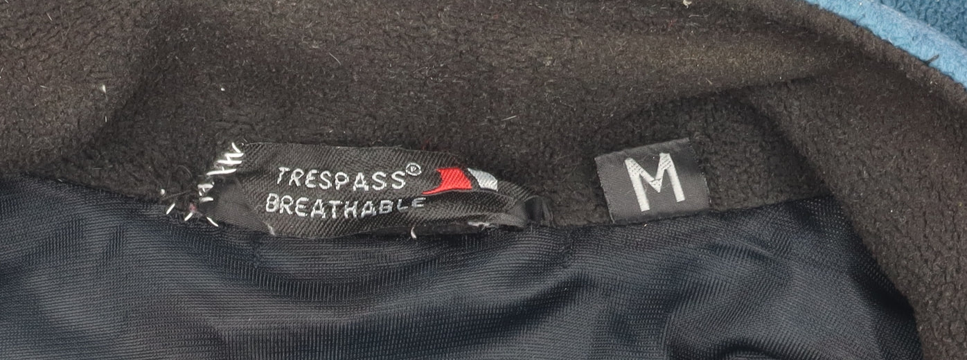Trespass Men's Blue Fleece Jacket, Medium, Breathable