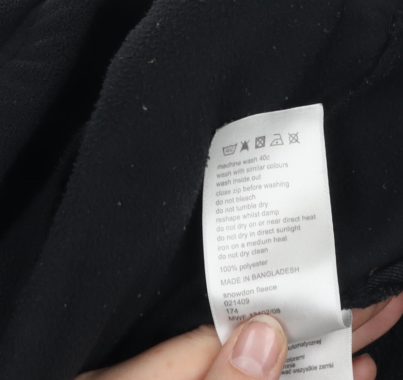 Mountain Warehouse Women's Black Size 12 Fleece Jacket