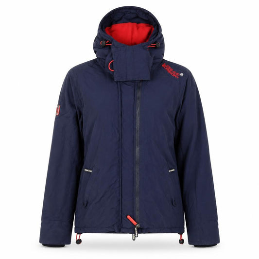 Womens UK Size XS Regular Superdry Blue Nylon Jacket