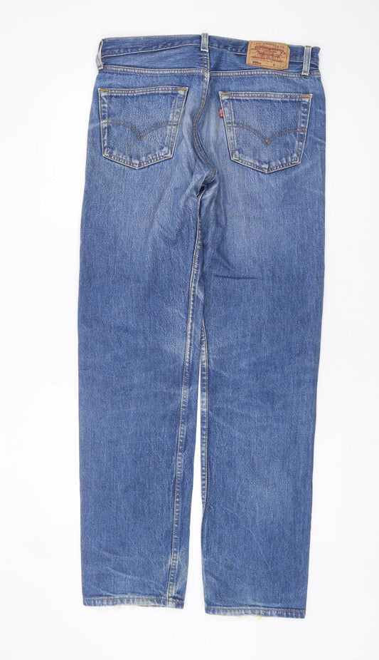 Levi's Men's Blue Straight Jeans - 34 Regular Fit