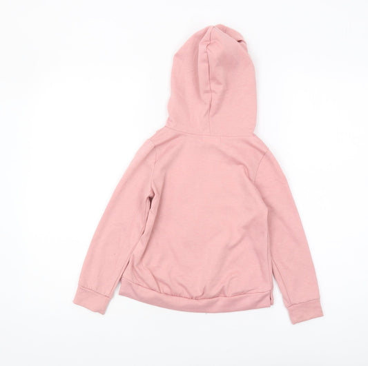 btween Girls Pink Unicorn Pullover Hoodie, Size 5 Years
