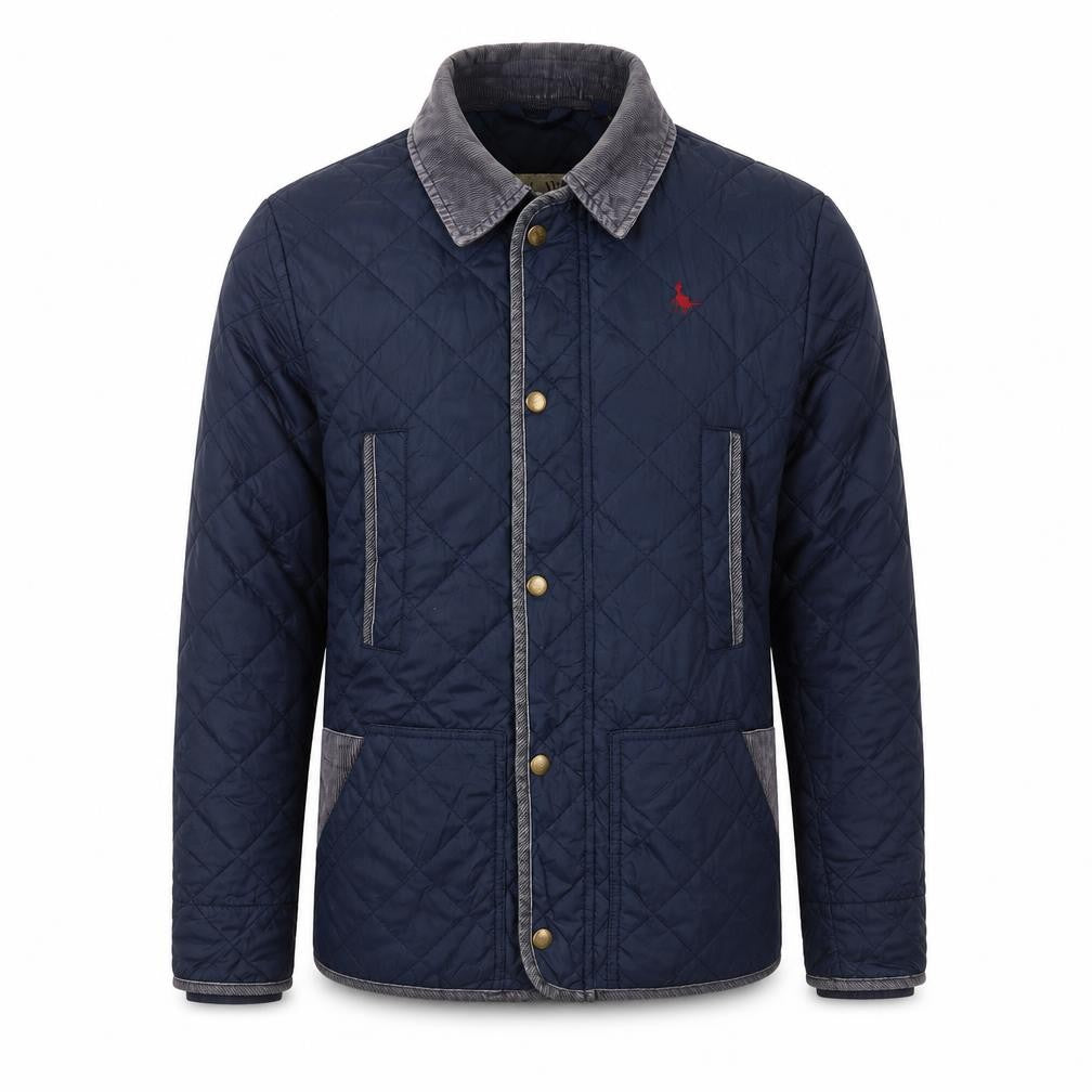 Jack Wills Men's Blue Quilted Jacket XS Casual
