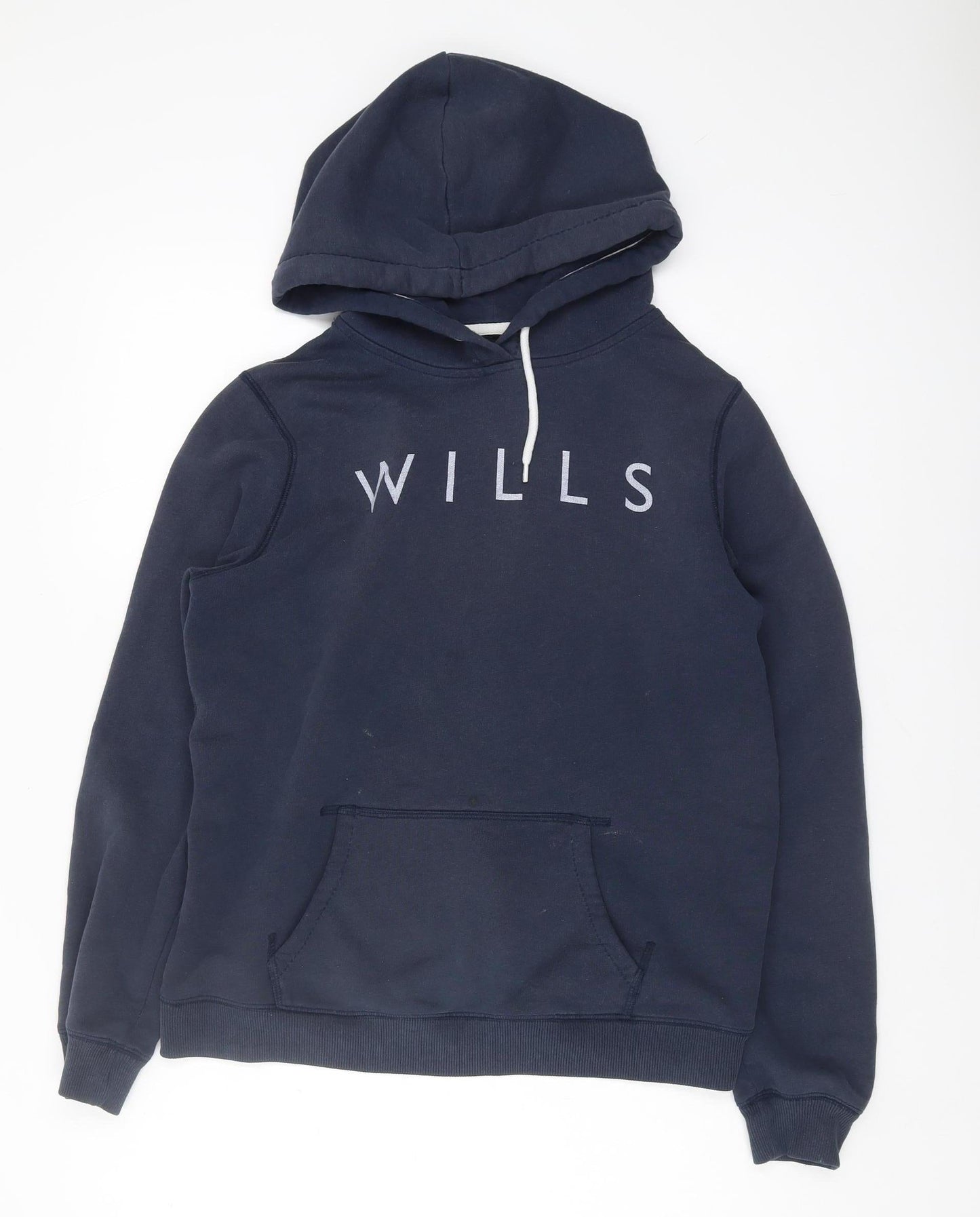 Jack Wills Women's Blue Pullover Hoodie Size 14