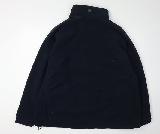 Regatta Men's 3XL Blue Fleece Jacket Stand-Up Collar