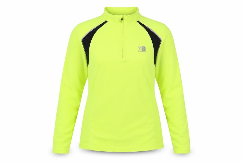 Womens UK 10 Regular Karrimor Green  Sweatshirt
