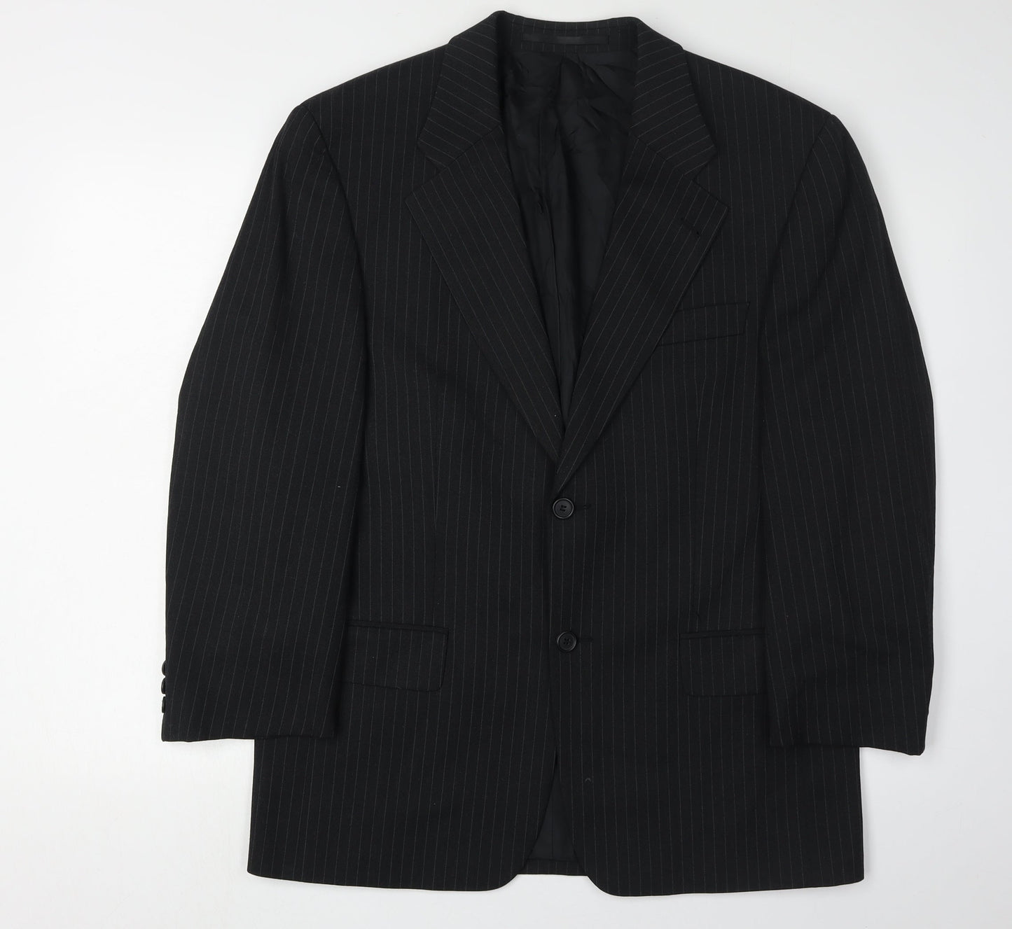 C&A Men's Black Jacket, Size 38 Short