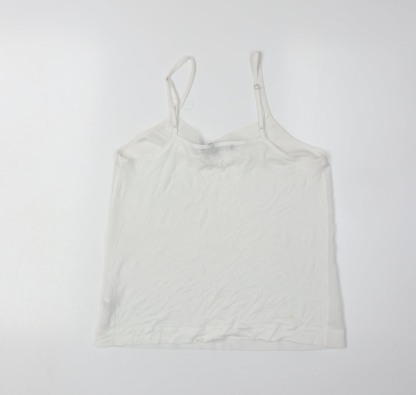French Connection Women's White Camisole Tank Top S