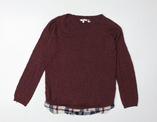 FatFace Women's Red Pullover Jumper Size 6