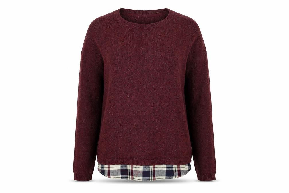 Womens UK 6 Regular FatFace Red Pullover