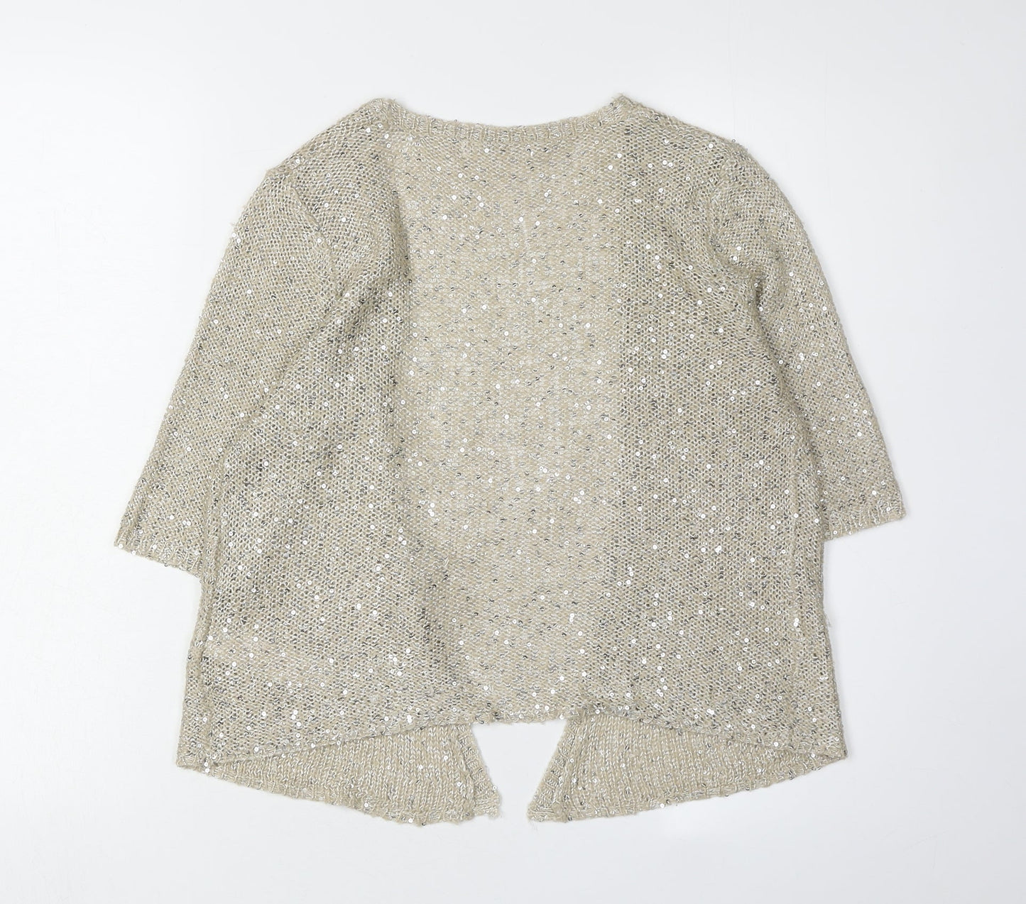 Marks and Spencer Women's Beige Cardigan Size 10