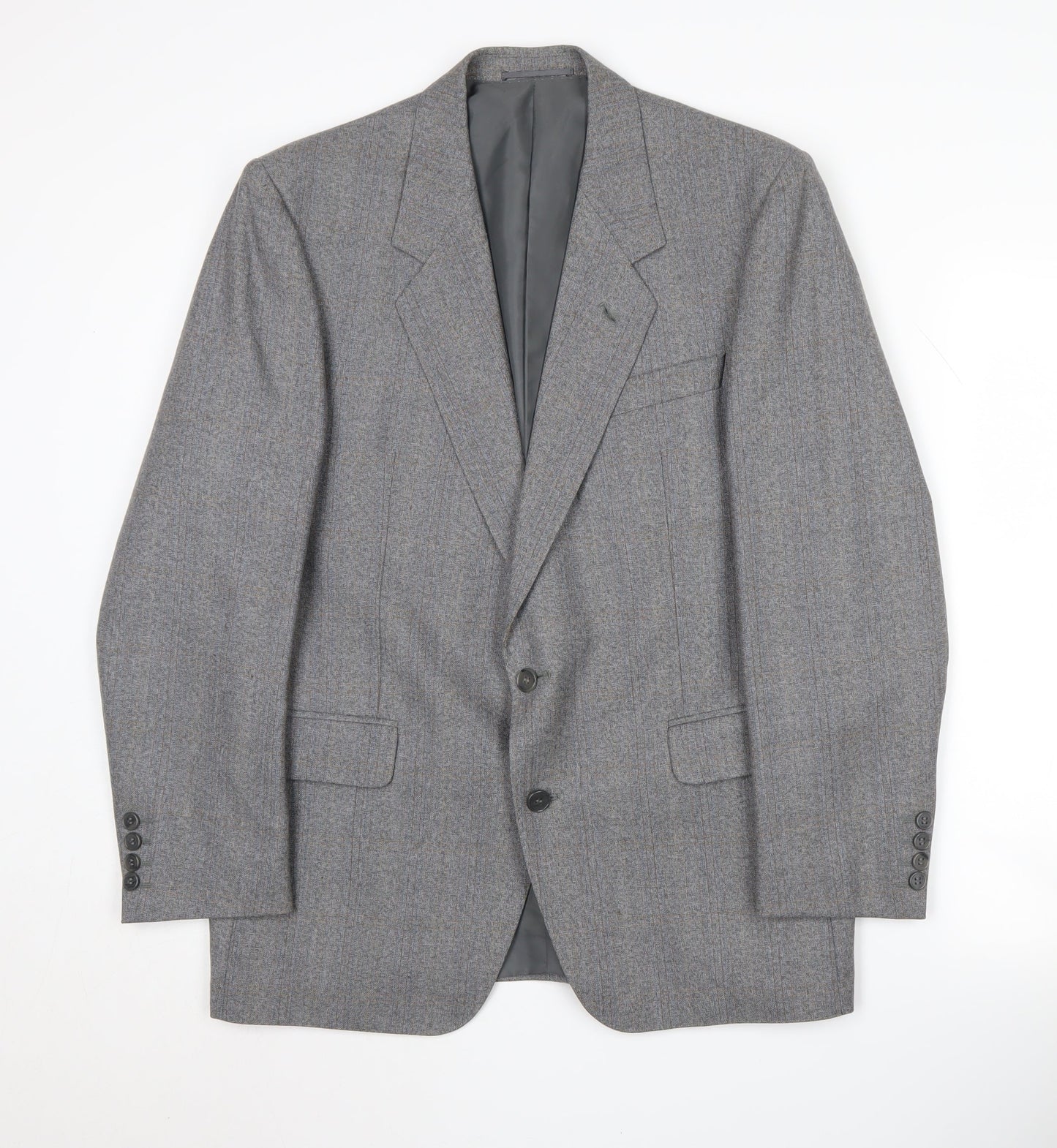 Centaur Men's Grey Wool Suit Jacket 40S